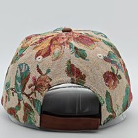 Gorra de Béisbol con Logotipo Personalizado, Diseño Jacquard, Visera de Estilo Vintage con Aspecto de Gamuza, Estructurada, Unisex, Curvada, con Cierre de Velcro