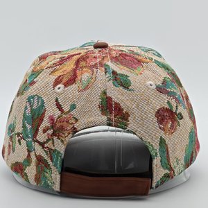 Gorra de Béisbol con Logotipo Personalizado, Diseño Jacquard, Visera de Estilo Vintage con Aspecto de Gamuza, Estructurada, Unisex, Curvada, con Cierre de Velcro - Product Image 4
