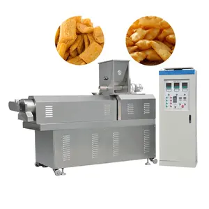 Big Discount maize puff extrude machine Corn Rice Cheese Ball Puff Snack Food Making Machine