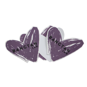 Tarjetas Pequeñas Personalizadas con Logotipo, Estampado en Caliente, Papel Morado - Product Image 5