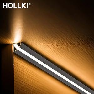 Hot Sales Kitchen Modern 300mm-3000mm 45 Degree Angle PIR Motion Sensor Dimmable Plastic LED <strong>Cabinet</strong> <strong>Lights</strong> For Closet Wardrobe - Product Image 1