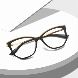 新しいプログレッシブ眼鏡無料サンプル女性キャットアイユナイテッド日本の異なる形状の光学フレームTr90広州透明 - Product Image 2