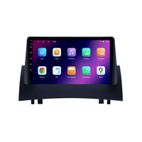 Autoradio GPS avec écran tactile 2 DIN de 9 pouces, lecteur DVD de voiture, système audio vidéo Android pour Renault Mégane 2 2004-2008