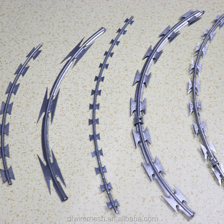 China Großhandel OEM und ODM CE-Zertifizierung Spirale Rasierklinge Barbed Wire Factory