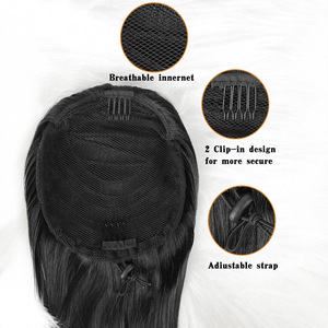 วิกผมหางม้าตรงยาวแบบครอสบอร์เดอร์ 34 นิ้ว เส้นใยคาเนคาลอน ทนความร้อนสูง เหมาะกับทุกรูปหน้า - Product Image 2