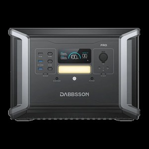 Station d'alimentation portable Dabb Sson DBS2100 Pro, panneau solaire MPPT, batterie lithium-ion, charge sans fil, lampe torche à distance, C Car 56896 solaire - Product Image 1