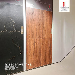 Carreaux de grande taille 1200x1200mm en porcelaine travertin, pierre frittée, <span class=keywords><strong>à</strong></span> prix avantageux pour les murs intérieurs - Product Image 1