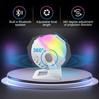 Projecteur d'étoiles télécommandé à gradation Smart App lumières de scène de ciel étoilé avec haut-parleur de musique Led veilleuse pour cadeau d'enfants
