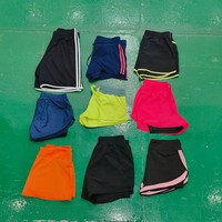 Pantalons de sport d'occasion en gros, séchage rapide, légers, 100 % coton, été, marques internationales, pour femmes adultes, tailles mixtes, en balles