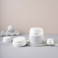 Bouteille de crème de taille d'essai luxueuse de 5g emballage de crème pour les yeux à une couche à la mode de 10g boîte de crème de 30g bouteilles en plastique de 50ml
