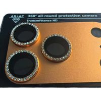 Film de protection d'objectif d'appareil photo intégral en verre trempé givré diamant HD anti-rayures et anti-chute pour 17ProMax