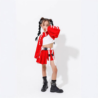 Costumes de danse jazz pour filles - Robes en soie/coton, style streetwear tendance hip-hop, vente en gros disponible