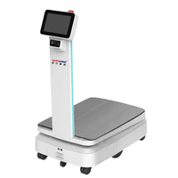 Robot AGV de type élévateur L150, capacité de levage de 150 kg, levage de 5 cm, navigation autonome, charge automatique, contrôlé par application, pour le transfert de marchandises en entrepôt et en usine