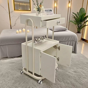 Carrito Especial para Salón de Belleza, Carrito Móvil de Peluquería de Lujo, Estante de Almacenamiento de Herramientas, Carrito de Almacenamiento para Peluquería, Uñas y Salón de Belleza - Product Image 4