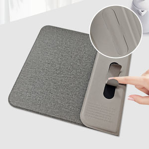 多機能折りたたみ式15W PUワイヤレスマウスパッド電話ホルダー折りたたみ式ロゴマウスパッドビジネス展示用ギフトストック - Product Image 4