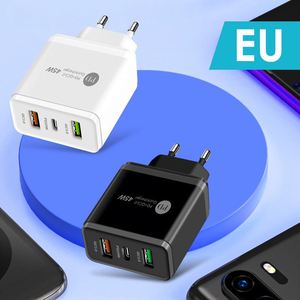 Best Selling Multifunctional 45W 2USB <b>Type</b>-<b>C</b> Super Travel Adapter QC3.0 Fast Charging PD Charger for iPhone Samsung Xiaomi - Product Image 4