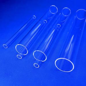 Lámina de Vidrio de Cuarzo Transparente de Alta Pureza Personalizada para Uso Industrial <span class=keywords><strong>y</strong></span> de Laboratorio con Composición de SiO2 - Product Image 1