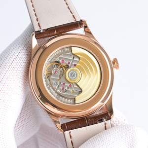 Luxury Elegant Formal Wristwatch Diamond Bezel Silver Dial Rose Gold Ideal for High End Gifts Business Party Wristwatch - Product Image 5