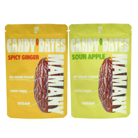 Sachets personnalisés en aluminium alimentaire, pochettes verticales, emballages Mylar pour fruits secs, noix et autres produits alimentaires