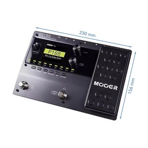 Pedal khuếch đại MOOER GE150, 55 mẫu đàn, 151 hiệu ứng, looper 80 nhịp, 40 nhịp trống, mô phỏng đa nhạc cụ, phụ kiện - Product Image 2