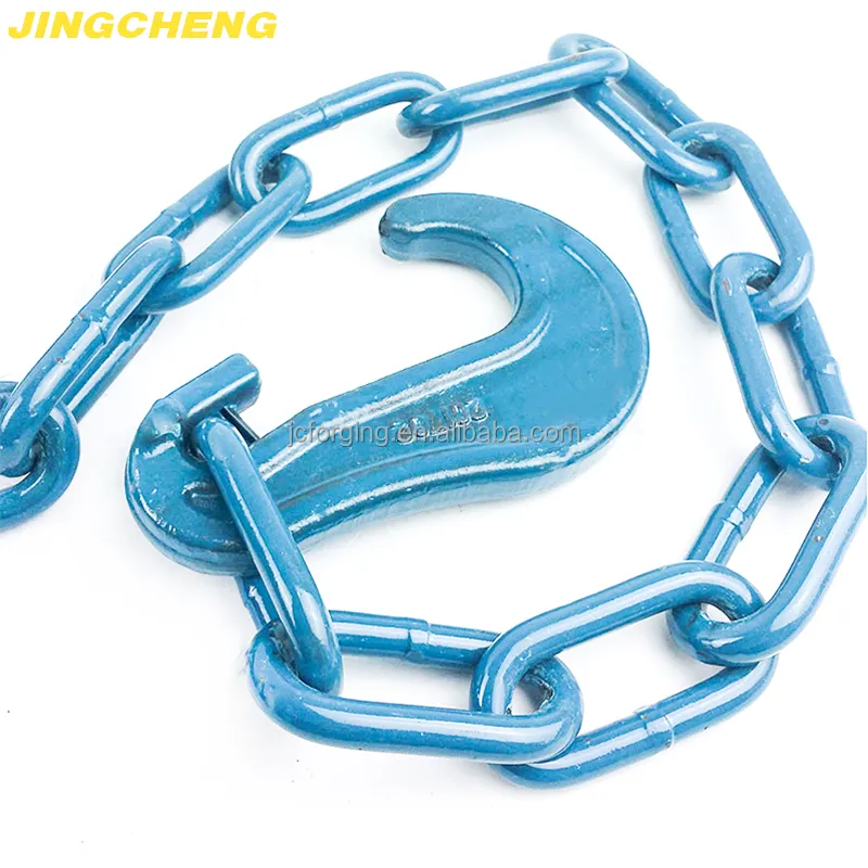 13mm lashing chain, G80 alloy steel marine lashing chain, ISO9001CE certification