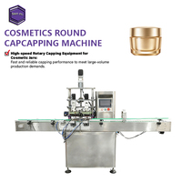 Machine de capsulage automatique à double torsion pour bouteilles, équipement de scellage de bouchons à vis en acier inoxydable 304, 160 BPM, pour ligne cosmétique et soins de la peau