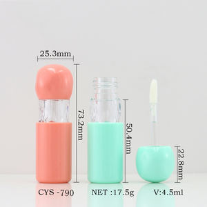 หลอดลิปกลอสทรงกลมขนาดเล็ก4มล. หลอดลิปกลอสสุดหรู - Product Image 4