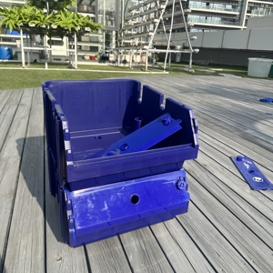 Boîte à crabes ventilée en plastique PP à <span class=keywords><strong>prix</strong></span> compétitif, fabriquée en Chine, pour système RAS et aquaculture intérieure - Product Image 3