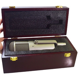 Factory Wholesale Customized Wooden <b>Microphone</b> Packing Boxes Box with Body Ma-u47 Fet - Product Image 3