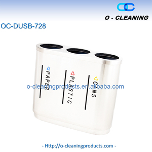 <span class=keywords><strong>Poubelle</strong></span> de recyclage pour cuisine O-Cleaning Home <span class=keywords><strong>90L</strong></span> avec couvercle basculant, <span class=keywords><strong>poubelle</strong></span> à <span class=keywords><strong>3</strong></span> <span class=keywords><strong>compartiments</strong></span>, <span class=keywords><strong>poubelle</strong></span> en acier inoxydable pour extérieur/intérieur - Product Image 6