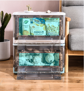 Boîte de rangement pliable en plastique, pour le Camping, la pratique et populaire - Product Image 5