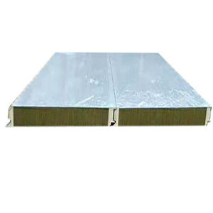 Panel Sándwich <span class=keywords><strong>de</strong></span> Lana <span class=keywords><strong>de</strong></span> Roca, Acero <span class=keywords><strong>de</strong></span> Color, Ignífugo, Aislamiento Térmico <span class=keywords><strong>para</strong></span> <span class=keywords><strong>Techos</strong></span> <span class=keywords><strong>de</strong></span> Almacenes, Talleres, Paredes Exteriores, Ecológico <span class=keywords><strong>y</strong></span> Moderno - Product Image 4