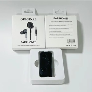 Wholesale 3.5mm Wired In-Ear Earphones Built-In <b>Microphone</b> Dynamic Driver Noise Isolation Headset for Samsung Galaxy - Product Image 2