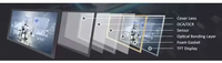 Layar Monitor Digital Signage Periklanan Tepi Rak Ultra Lebar TFT LCD 10,11 Inci Tipe Layar LCD Bar yang Diperpanjang