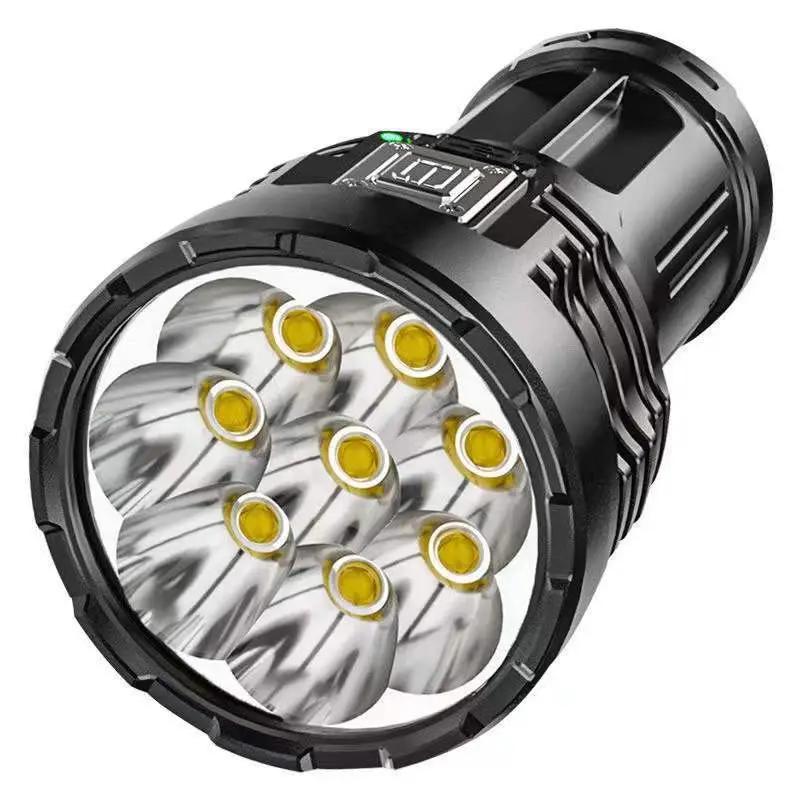 New Product Aluminum Flashlights Torches Defense Weapons Lep Flashlight 6000k Daylight Alert 0.2 18650