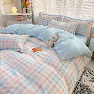 Bộ Chăn Bông In Họa Tiết Cho Trẻ Em Thanh Thiếu Niên Bộ Chăn Ga Gối Đệm Thoáng Khí 100% Cotton Bộ Chăn Lông Vịt Hoạt Hình Kích Thước Đôi - Product Image 5