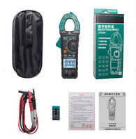 Multimètre numérique à pince FUZRR FR201E 500A True RMS avec ouverture de 30 mm, bande passante de 400 Hz, testeur de tension/courant AC/DC