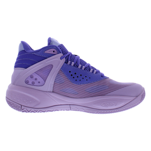 Chaussures unisexes AND1 Revel Mid, taille 10,5, couleur : violet clair/violet foncé - Product Image 2