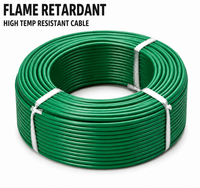 Fil électrique domestique basse tension à âme en cuivre, 1 conducteur, isolé XLPE, 450V/300V/250V, ignifuge, IP65, pour usage en bâtiment