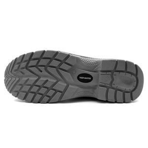 <span class=keywords><strong>Chaussures</strong></span> de sécurité mi-montantes pour hommes en cuir microfibre noir, antidérapantes, avec embout en acier et anti-perforation, pour chantier – <span class=keywords><strong>Vente</strong></span> directe usine - Product Image 2