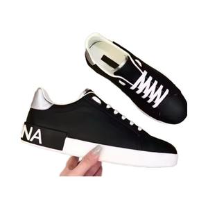 Zapatillas de Piel Auténtica de Alta Calidad para Hombre y Mujer, Diseño de Moda, Casuales, de Lujo, para Caminar, con Suela de Goma - Product Image 4