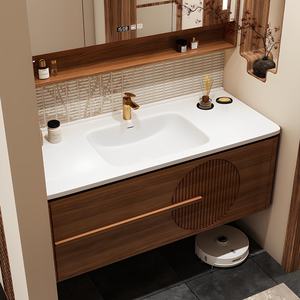 Haute qualité luxe élégant carré dames femmes Vanidad <span class=keywords><strong>Del</strong></span> Cuarto Bano Salle <span class=keywords><strong>De</strong></span> Bains Vanite luminaire conceptions décorations préfabriquées - Product Image 3