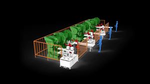 BORUNTE1508A Bras robotisé articulé à 4 axes avec moteur et boîte de vitesses pour la préhension et le levage industriels - Product Image 5