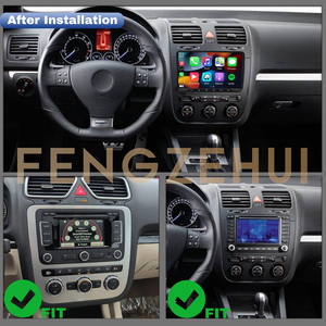 Lecteur DVD de voiture Android 14 pour <span class=keywords><strong>Golf</strong></span> V <span class=keywords><strong>2003</strong></span>-2012, autoradio stéréo pour <span class=keywords><strong>GTI</strong></span>/R32/Rabbit/M1K5/<span class=keywords><strong>2003</strong></span>-2008, lecteur multimédia Carplay - Product Image 2