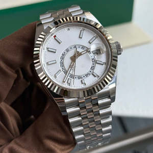 Montre mécanique pour hommes la plus vendue 2025, chaîne en or, cadran noir, montre pour hommes d'affaires - Product Image 2