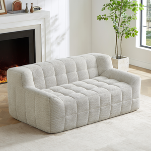 Ensemble de canapés sectionnels modernes à compression intégrale pour salons d'appartements et de villas - Product Image 1