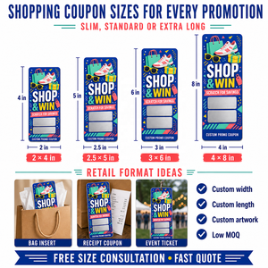 Cupones de Descuento con Código Variable de Alta Seguridad, Tarjetas de Datos Variables para Recompensas en Puntos de Venta y Promociones en Tiendas - Product Image 5