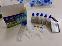 Kit de réactifs liquides pour l'analyse du sol à usage domestique pour le pH, le phosphore, le potassium, l'ammoniac