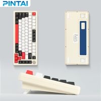 Clavier mécanique à 82 touches en stock en usine Clavier de jeu sans fil à 3 modes Clavier mécanique rétroéclairé par LED pour joueur