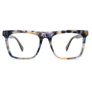 2021新しいアセテート眼鏡フレームメガネ人気ブランド光学フレーム在庫あり